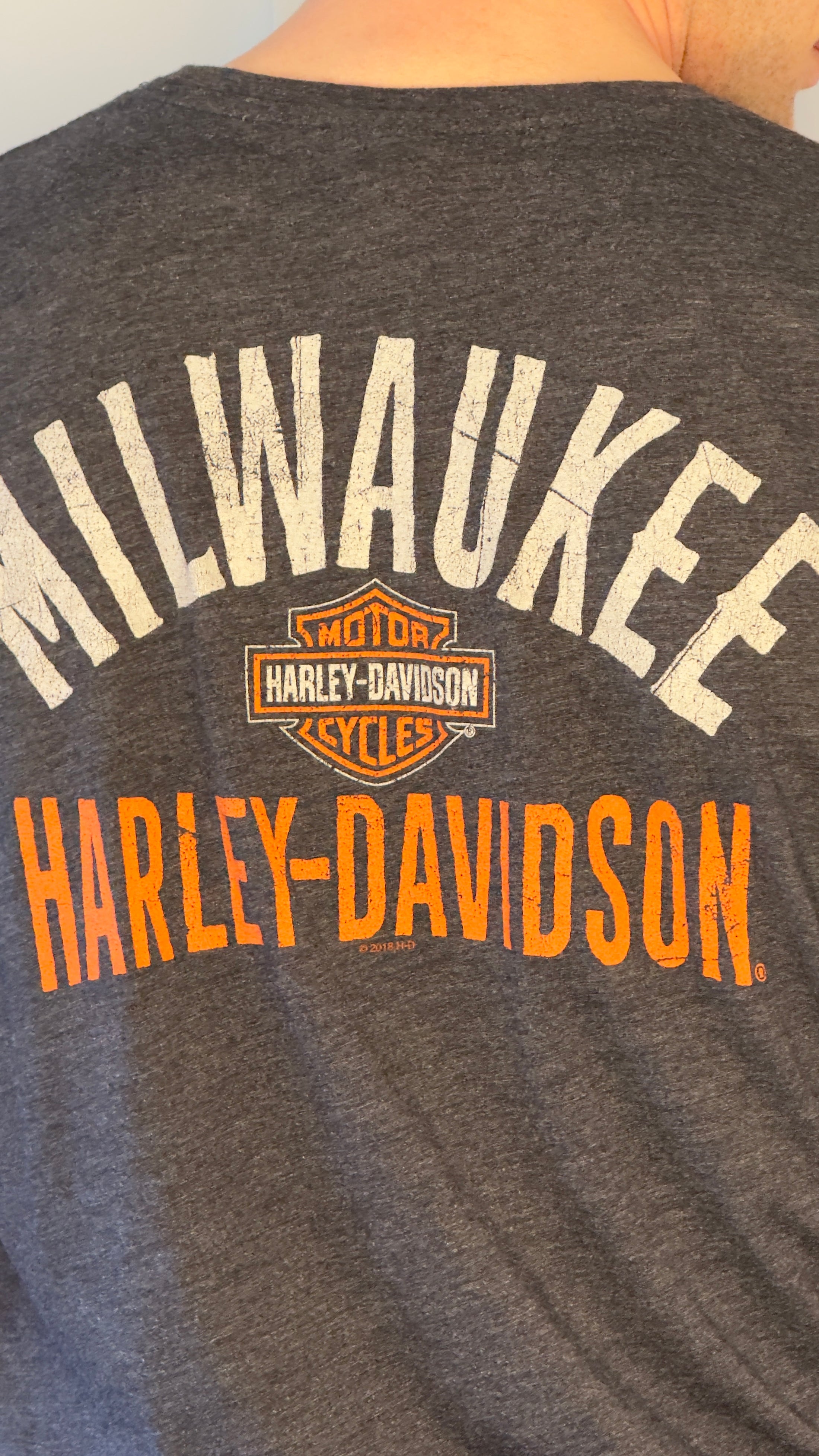 Harley Davidson Motorcycles T-shirt | MILWAUKEE