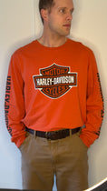 Load image into Gallery viewer, Harley Davidson Motorcycles Long Sleeve Top
