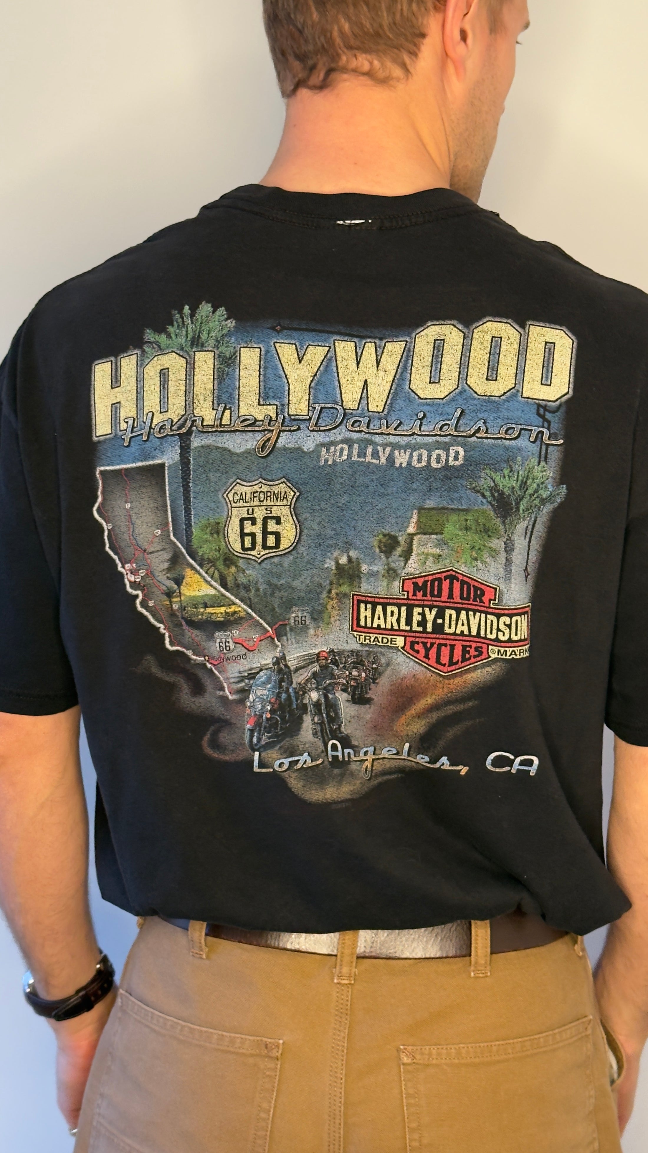 Harley Davidson Motorcycles T-shirt | Hollywood