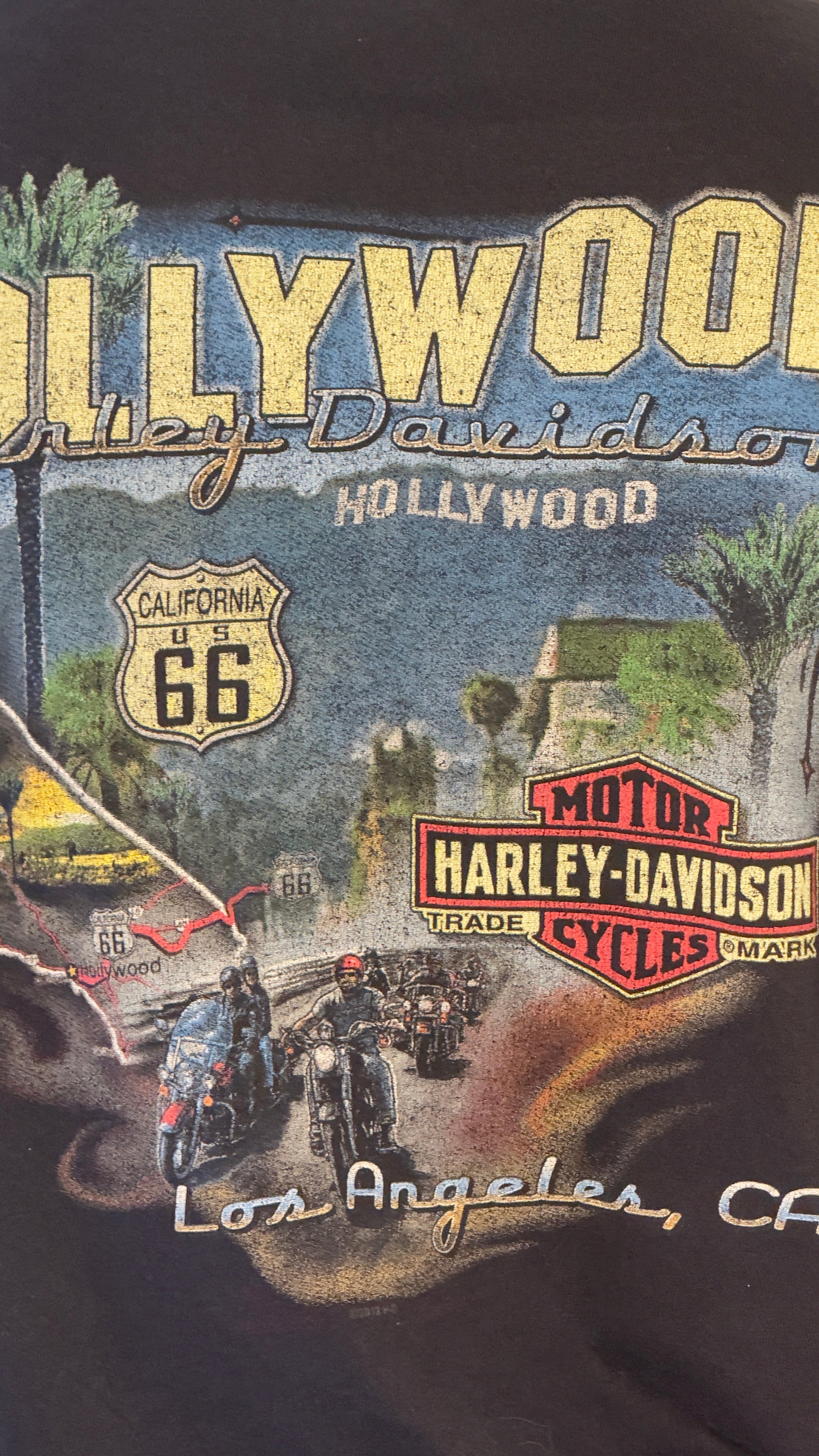 Harley Davidson Motorcycles T-shirt | Hollywood